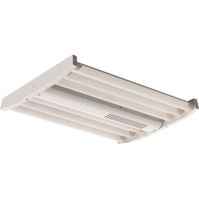 Lithonia Lighting IBG 18L MVOLT IBG Rectangular High Bay Fixture, 114/112 W Fixture, 120 to 277 VAC, Gloss/White Housing